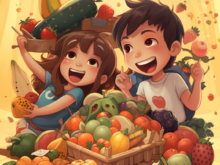 Radu_kids_happily_eating_lots_of_fruits_and_vegetables_cartoon__3d08c2f4-73e5-4fbb-a934-30e0b38410a5-1